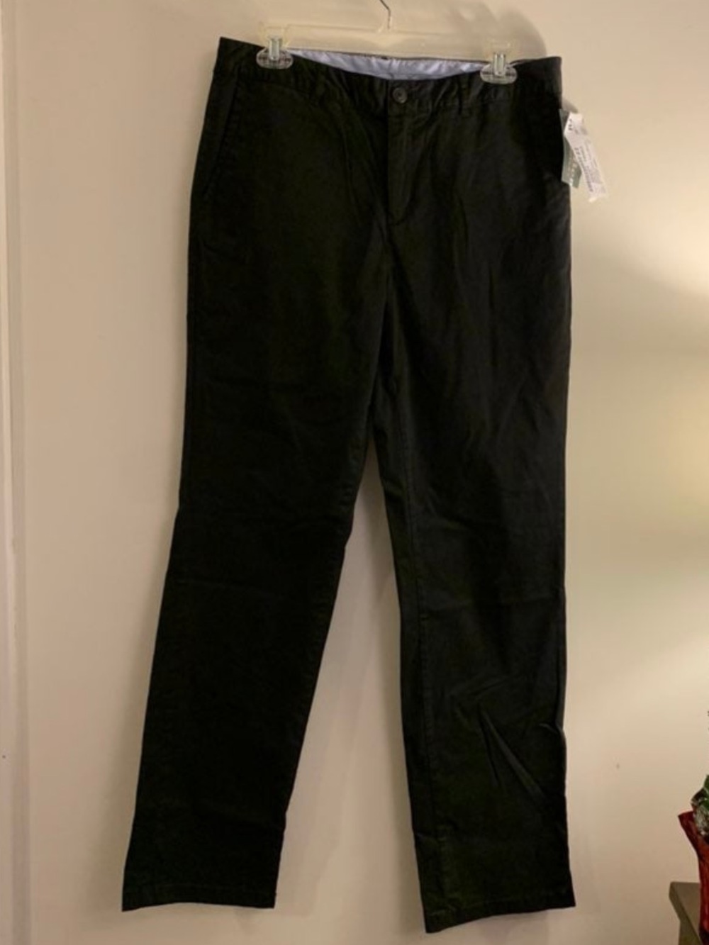 LL Bean 10 M/T Women’s Black Washed Chinos Black NWT